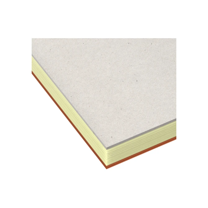 Cursusblok Oxford Orange Notepad A4+ lijn 4-gaats 160 pagina's 80gr oranje