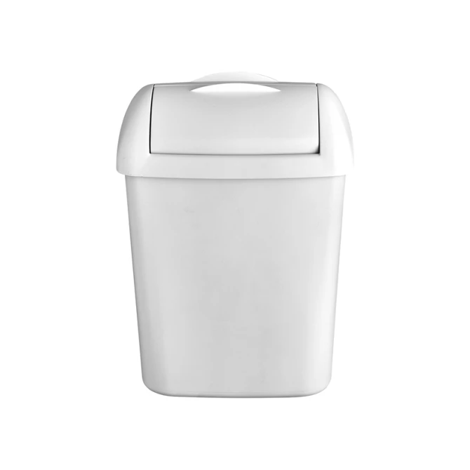 Dameshygiënebak Quartzline 8 liter wit 441408