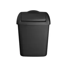 Dameshygiënebak Quartzline 8 liter zwart 441458 Dameshygiënebak Quartzline 8 liter zwart 441458
