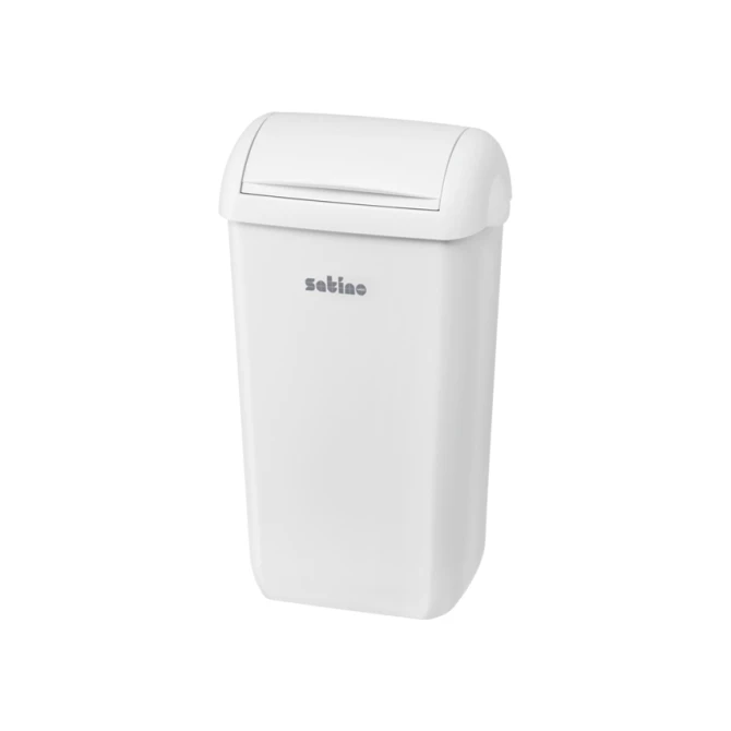 Dameshygiënebak Satino 23 liter wit 332590