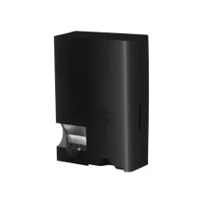 Dameshygiënedispenser MediQo-line klein RVS zwart Dameshygiënedispenser MediQo-line klein RVS zwart