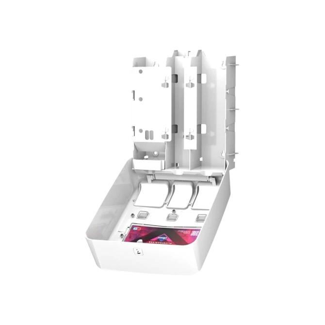 Dameshygiënedispenser Tork P1 P2 P3 Elevation wit 564050
