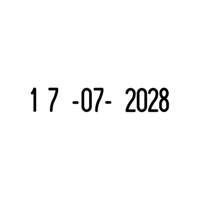 Datumstempel Trodat Printy 4810 cijfers