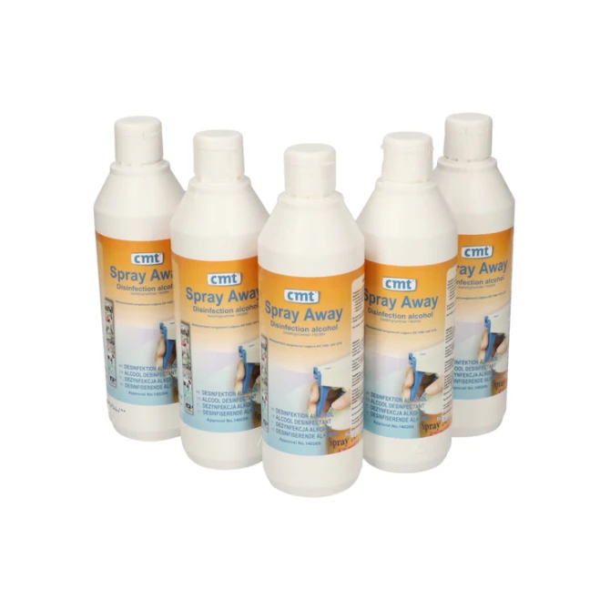 Desinfectie CMT Spray-Away alcohol 500ml exclusief verstuiver