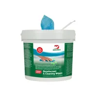 Desinfectiedoekjes Dreumex Disinfectant & Cleaning emmer 700 stuks blauw