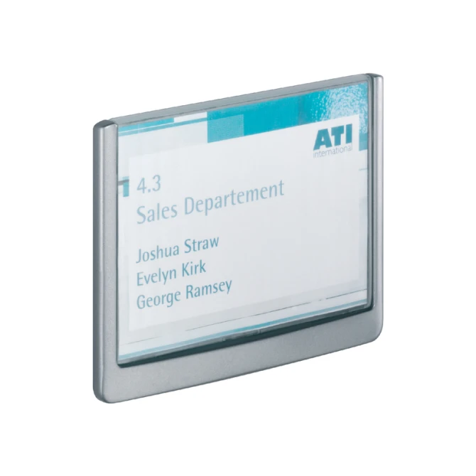 Deurbordje Durable Click sign 149x105,5mm grafiet