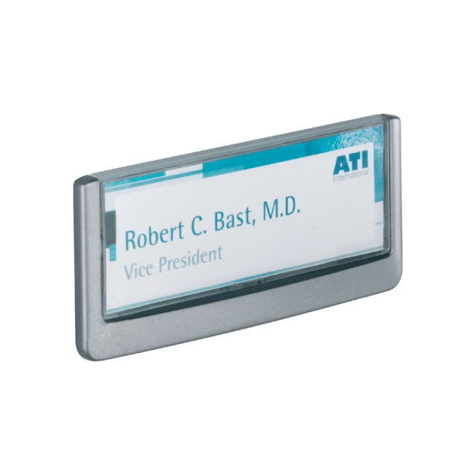 Deurbordje Durable Click sign 149x52,5mm grafiet