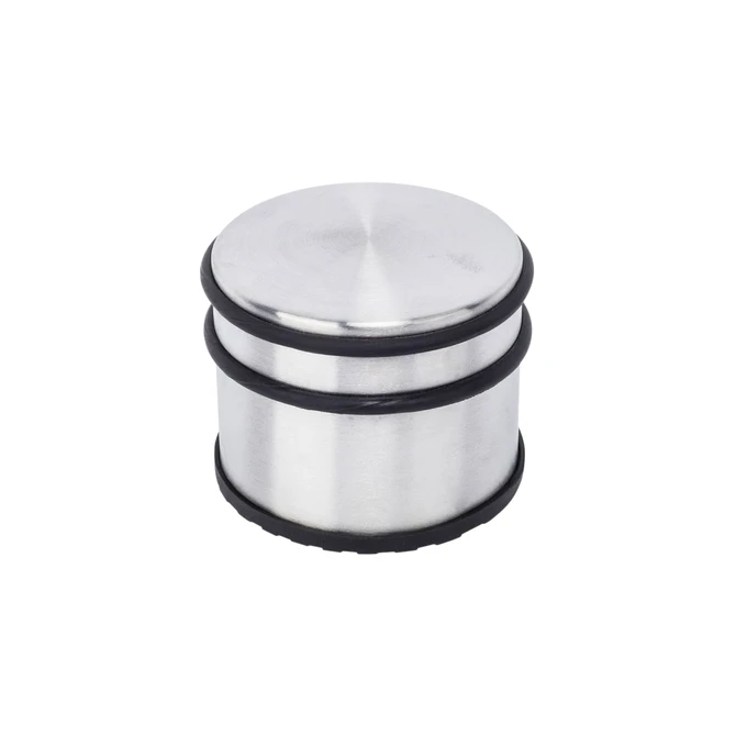 Deurstopper BRASQ met rubberen ringen rvs