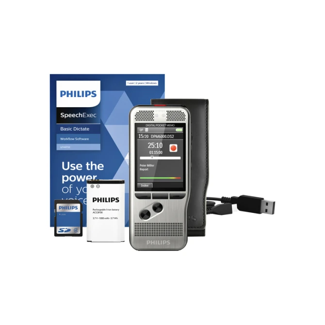 Dicteerapparaat Philips PocketMemo DPM6000