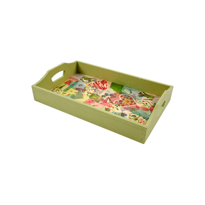 Dienblad Creativ Company hout 30x17x5cm