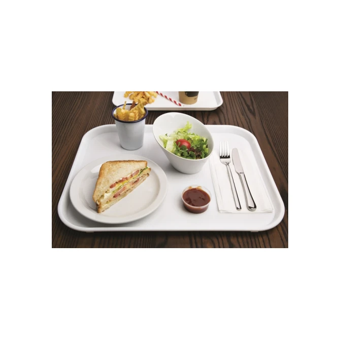 Dienblad Olympia Kristallon 45x35 cm PP wit