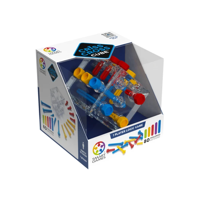 Display 6 st: Criss Cross Cube Puzzler (80 oprcht)