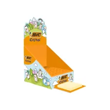 Display leeg Bic Cristal dierenfiguren