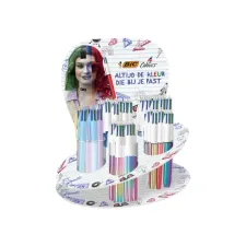 Display leeg Bic tbv 4kleuren balpen