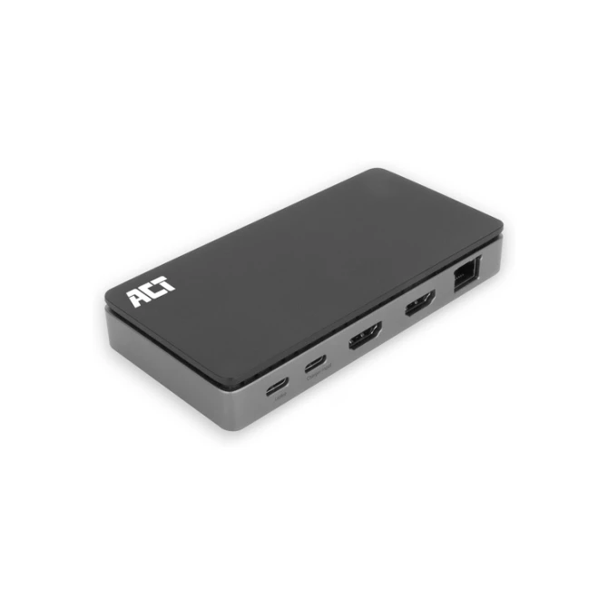 Dockingstation ACT USB-C 4K MST voor 2 HDMI monitoren