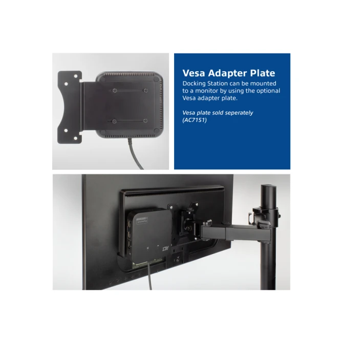 Dockingstation ACT USB-C Dual Monitor met Power Delivery