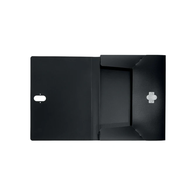 Documentenbox Leitz Recycle A4 PP zwart