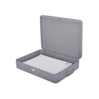 Documentenkist Pavo 370x280x90mm donkergrijs