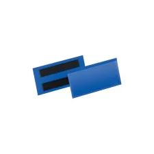Documenthoes Durable magnetisch 100x38mm blauw 50 stuks Documenthoes Durable magnetisch 100x38mm blauw 50 stuks