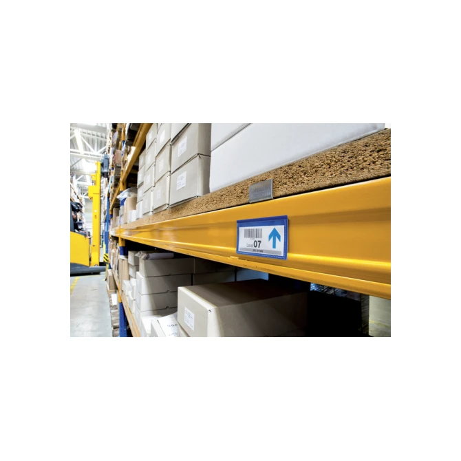 Documenthoes Durable magnetisch 100x38mm blauw 50 stuks