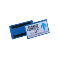 Documenthoes Durable magnetisch 150x67mm blauw 50 stuks