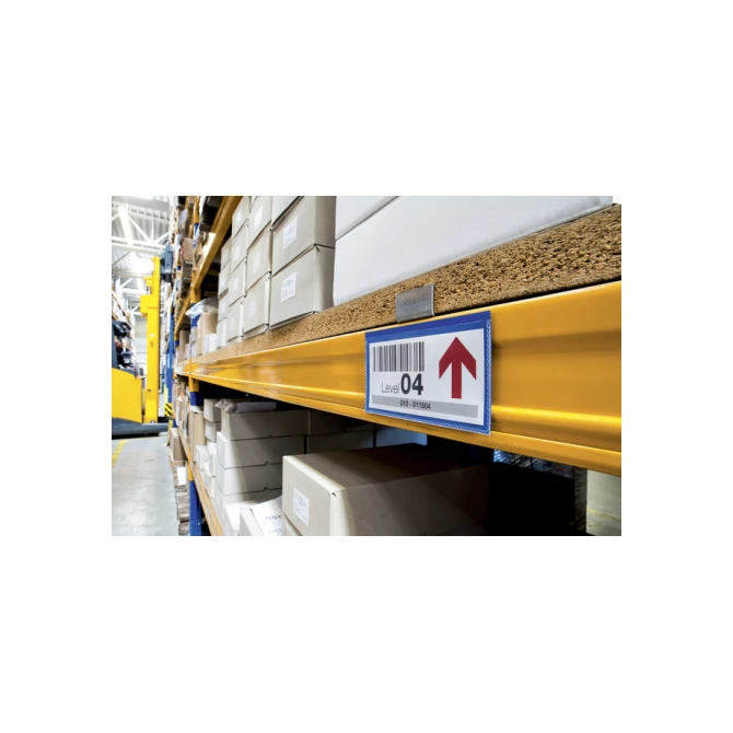 Documenthoes Durable magnetisch 150x67mm blauw 50 stuks