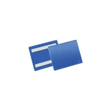 Documenthoes Durable zelfklevend A6 liggend blauw 50 stuks Documenthoes Durable zelfklevend A6 liggend blauw 50 stuks