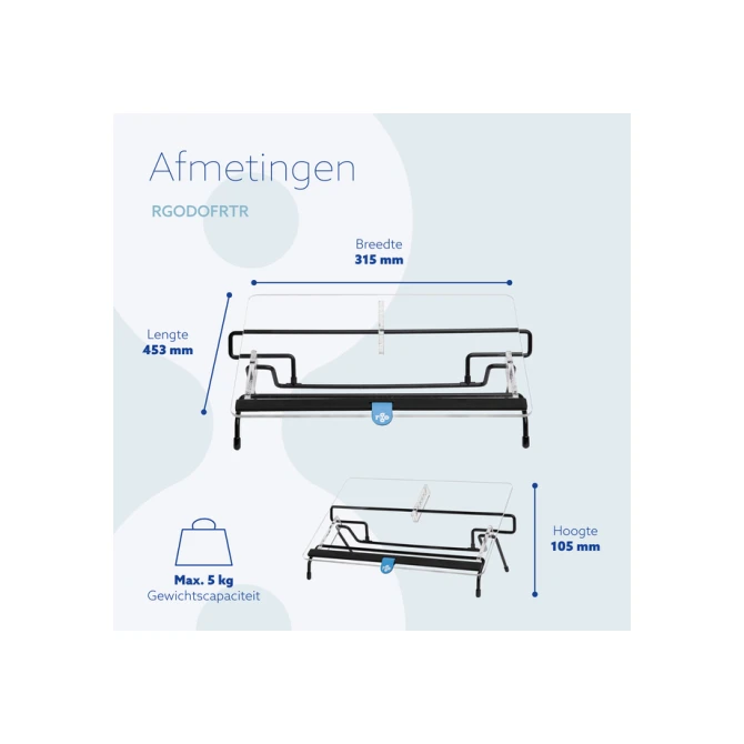 Documenthouder R-Go Flex Read Verstelbaar