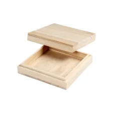 Doos Creativ Company 10x10x3cm hout