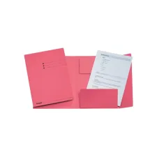 Dossiermap Esselte folio 3 kleppen manilla 275gr roze Dossiermap Esselte folio 3 kleppen manilla 275gr roze