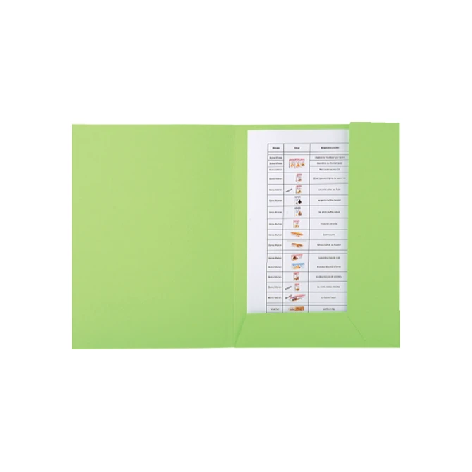 Dossiermap Exacompta Forever A4 2 kleppen 290gr groen