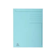 Dossiermap Exacompta Forever A4 3 kleppen 280gr blauw Dossiermap Exacompta Forever A4 3 kleppen 280gr blauw