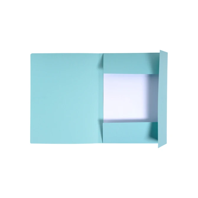 Dossiermap Exacompta Forever A4 3 kleppen 280gr blauw