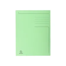Dossiermap Exacompta Forever A4 3 kleppen 280gr groen Dossiermap Exacompta Forever A4 3 kleppen 280gr groen