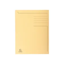 Dossiermap Exacompta Forever A4 3 kleppen 280gr ivoor Dossiermap Exacompta Forever A4 3 kleppen 280gr ivoor