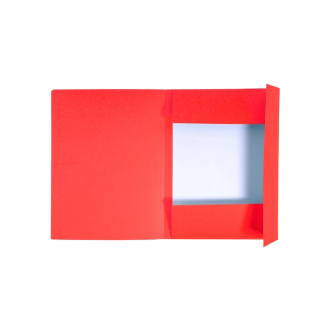 Dossiermap Exacompta Forever A4 3 kleppen 280gr rood