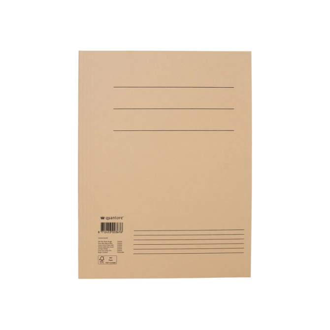 Dossiermap Quantore A4 300gr chamois