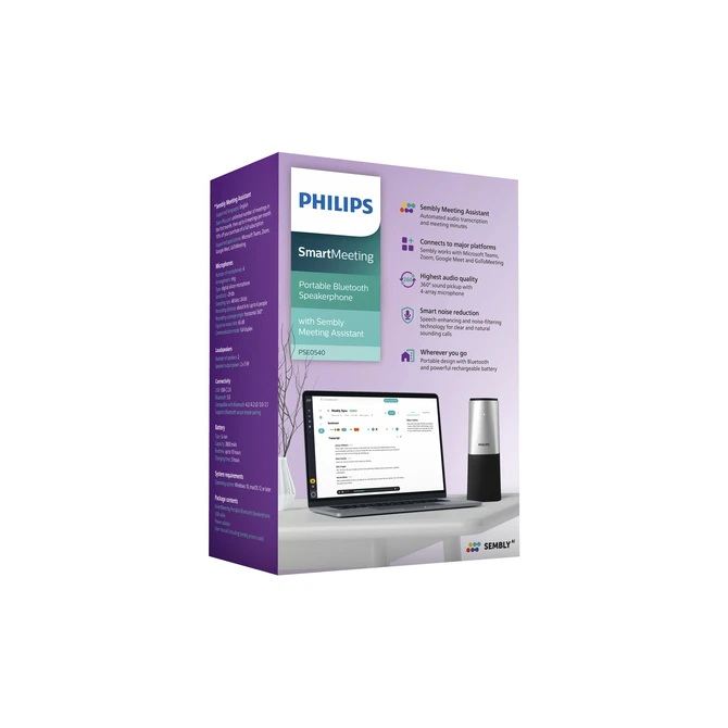 Draagbare vergadermicrofoon Philips SmartMeeting