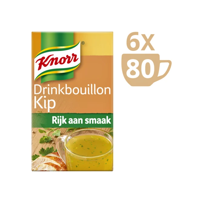 Drinkbouillon Knorr kip tuinkruiden 80 stuks