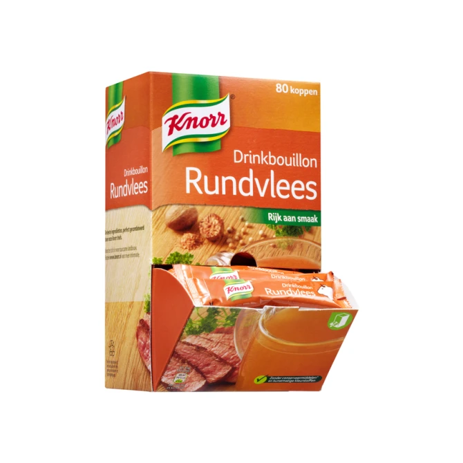 Drinkbouillon Knorr rundvlees 80 stuks