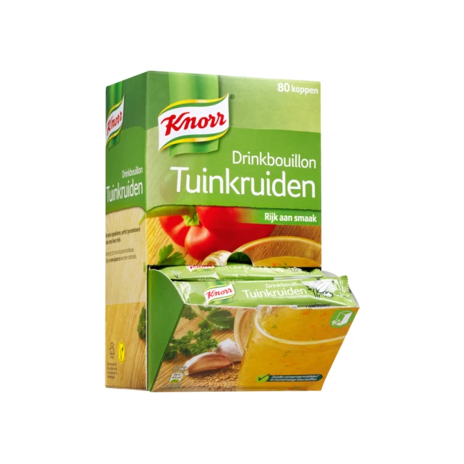 Drinkbouillon Knorr tuinkruiden 80 stuks