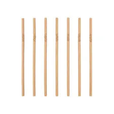 Drinkrietje IEZZY karton buigbaar Ø 6x240mm 100% fair 200 stuks bruin