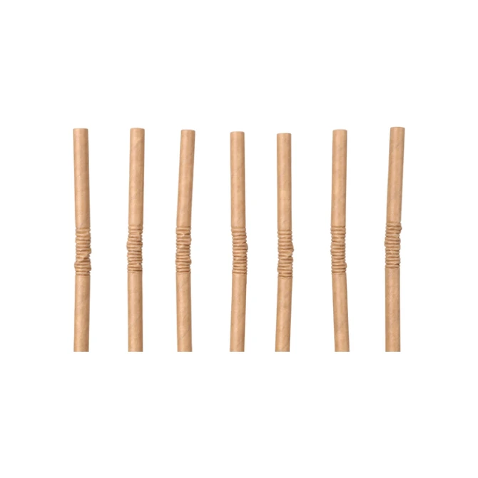 Drinkrietje IEZZY karton buigbaar Ø 6x240mm 100% fair 200 stuks bruin