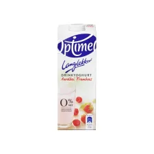 Drinkyoghurt Optimel Langlekker aardbei framboos 1liter