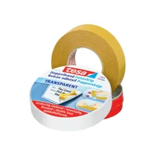 Dubbelzijdig knutseltape tesa® 10mx15mm beige in bewaarblik