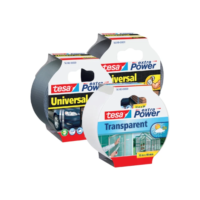 Duct tape tesa® extra Power Universal 10mx50mm grijs