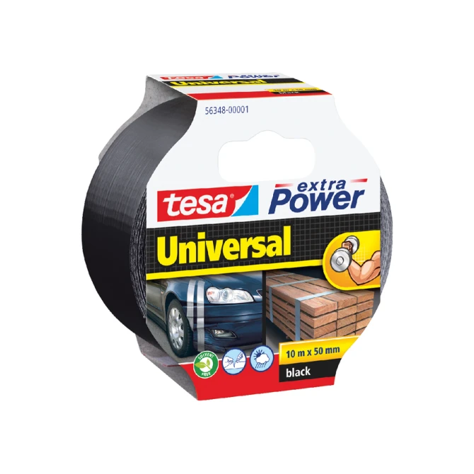 Duct tape tesa® extra Power Universal 10mx50mm zwart