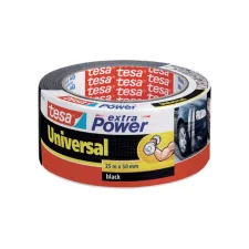 Duct tape tesa® extra Power Universal 25mx50mm zwart