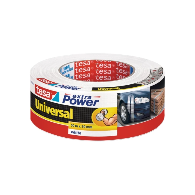 Duct tape tesa® extra Power Universal 50mx50mm wit