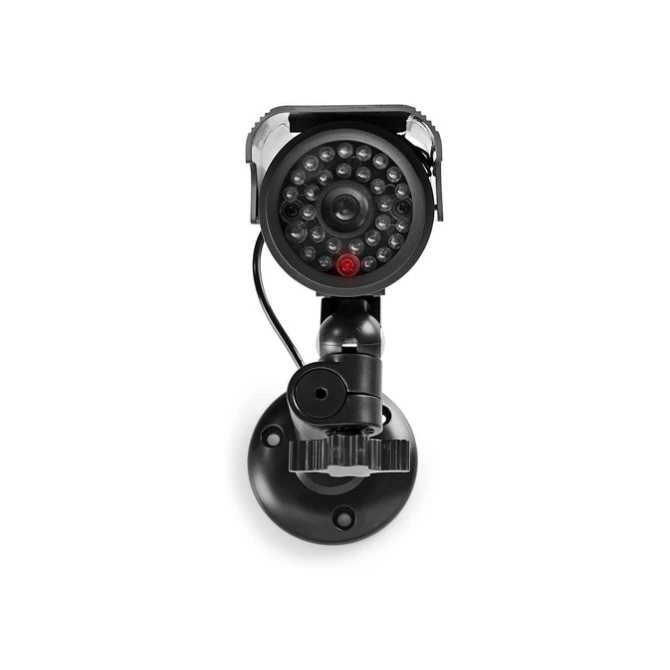Dummy beveiligingscamera Nedis bullet solar buiten grijs